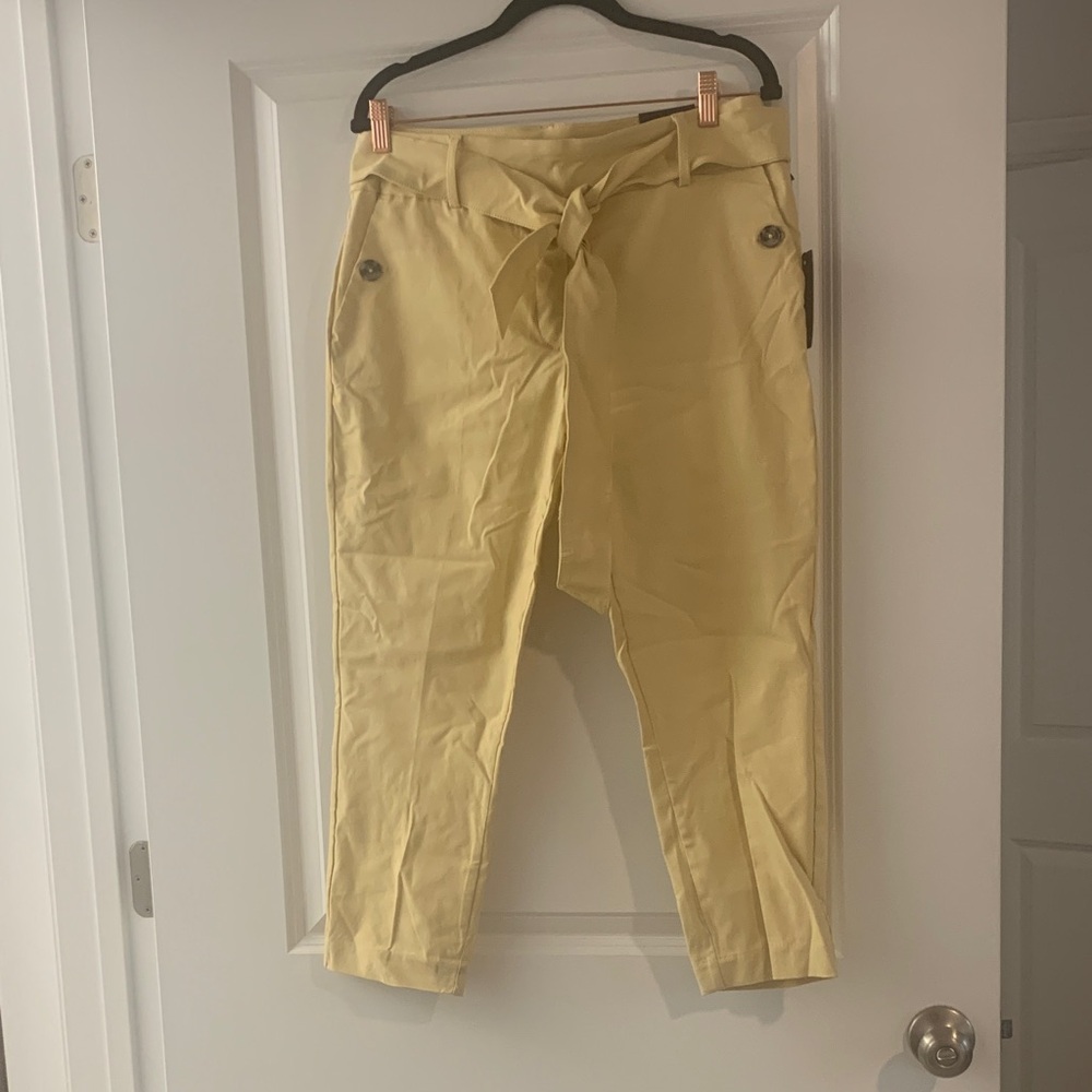 Jules & Leopold Light Yellow Chinos